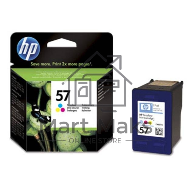 Картридж струйный HP №57 C6657AE многоцветный для HP DJ5550/450/PS 100/130/230/7150/7350/7550 (500стр.)