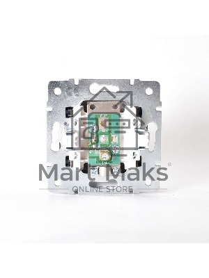 Механизм розетки TV СП KARINA оконечная черный бархат LEZARD 707-4288-130