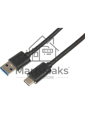 Кабель Buro BHP USB-TPC-3 USB 3.0 A(m) USB Type-C (m) 3м черный