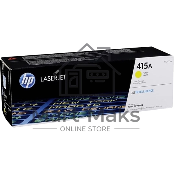 Картридж лазерный HP 415A W2032A желтый для HP HP LJ M454/MFP M479 (2100стр.)