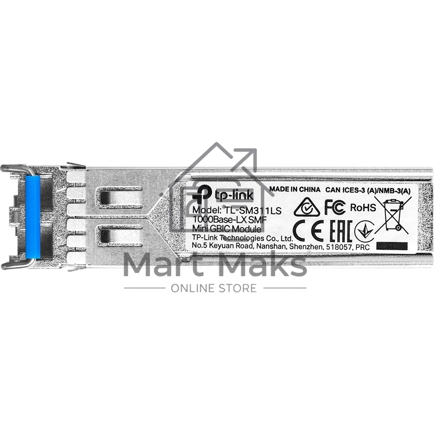 Сетевое оборудование TP-Link SMB TL-SM311LS Gigabit SFP module, Single-mode, MiniGBIC, LC interface, Up to 10km distance