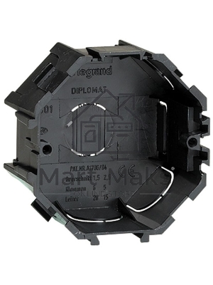 Коробка встраиваемая, глубина 40 мм