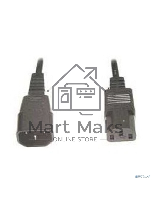 Кабель Кабель питания сист.блок-монитор Gembird 3.0м, черный, с зазем., пакет PC-189-10