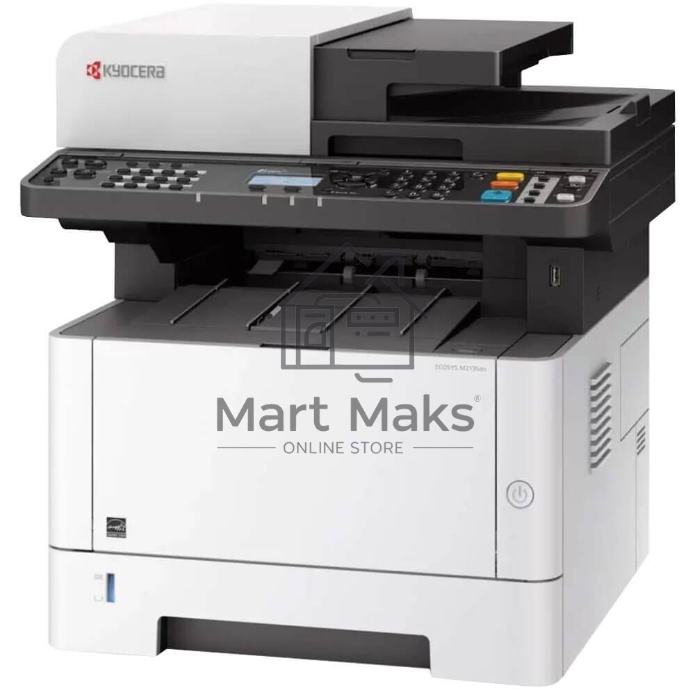 МФУ лазерный Kyocera Ecosys M2135dn (1102S03NL0), A4, ч/б, печ. до 35 стр/мин., скан. до 40 стр/мин (ч/б) 16 стр/мин. (цвет), 1200 x 1200 dpi (печать) 600x600dpi (скан.), USB, RJ-45