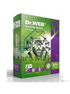 ПО DR.WEB Security Space 1 ПК/1 год (BHW-B-12M-1-A3)