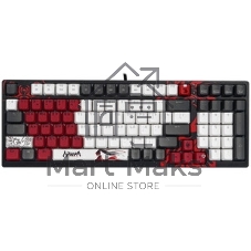 Клавиатура A4Tech Bloody S98 Naraka BLMS Plus проводная, USB Type-A, чёрный/красный