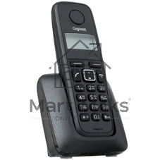 Радиотелефон Dect Gigaset A116 черный АОН