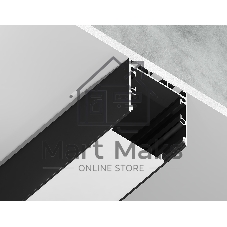 Алюминиевый профиль Ambrella light GP2550BK черный 2000*35*35