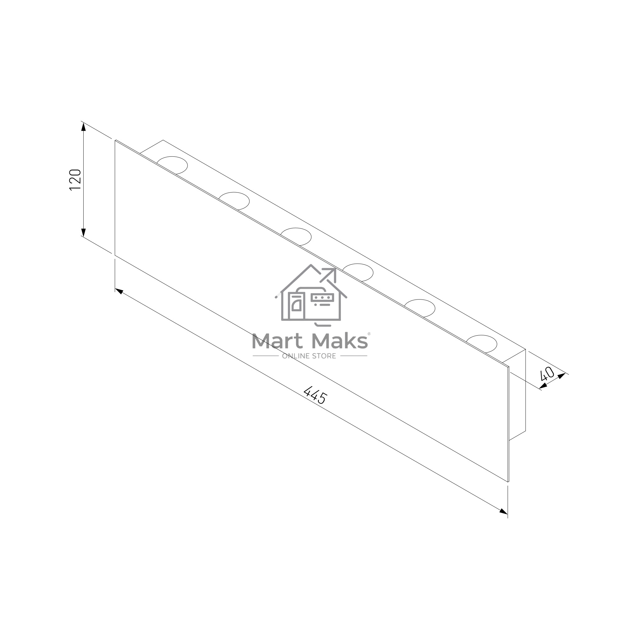 40139/1 LED / настенный светильник / белый