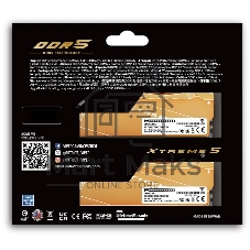 Оперативная память Patriot Viper Xtreme 5 Aurum, DDR5, 32GB (2x16GB), 8000 MHz, CL38, с радиатором, золотистый