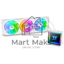 Система водяного охлаждения Thermaltake TH360 V3 Snow ARGB Soc-AM5/AM4/1200/1700/1851 белый 4-pin 37.8dB Al Ret (CL-W468-PL12SW-A)