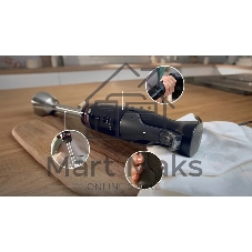 Блендер погружной Bosch MSM4B620 черный, 1000 Вт, плавная регулировка