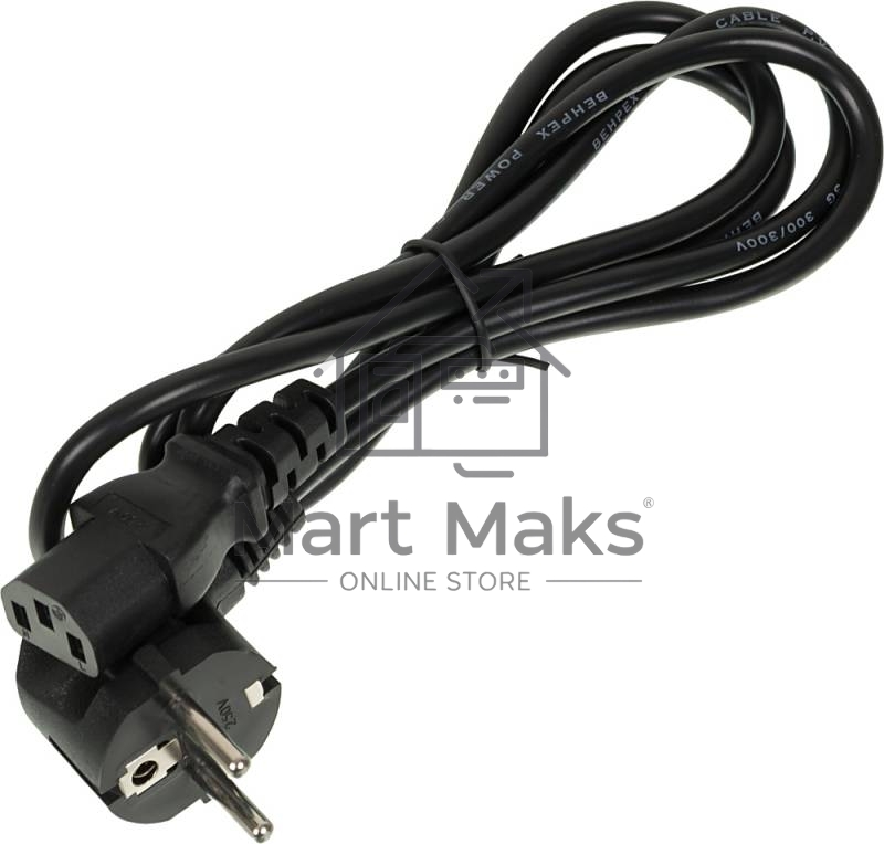 Кабель питания IEC320-C13 (f)/евровилка 1.5м