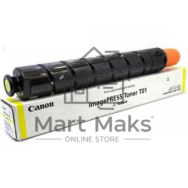 Картридж лазерный Canon TONER T01 желтый (59 500 стр.) для Canon imagePRESS C710, C810, C910