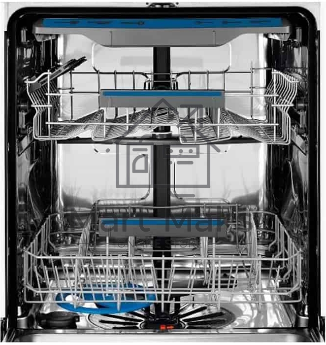 Встраиваемая посудомоечная машина Electrolux EES48200L, серебристый, 59.6 см, 14 компл., 46 дБ, класс E