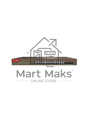 Коммутатор управляемый в стойку, 24*1Gbit RJ45, 4*SFP 10Gbit, console port IP-COM G5328X