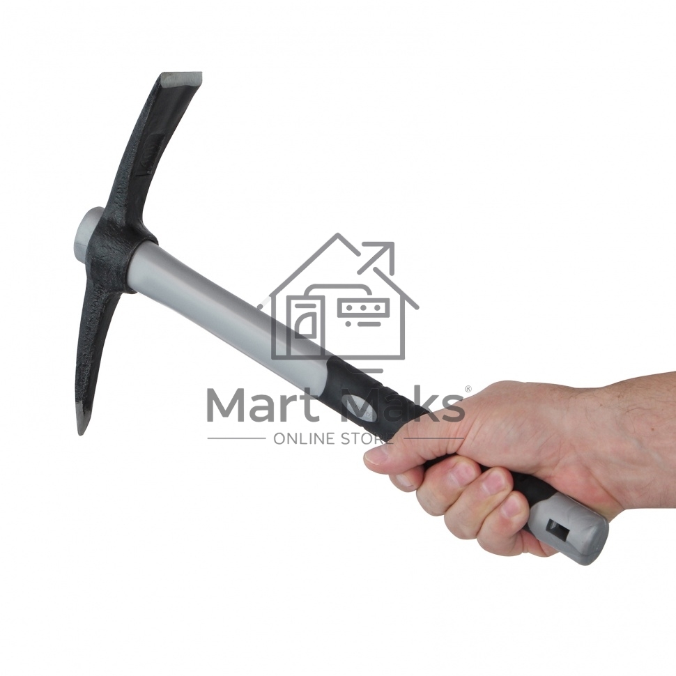 Кирка MATRIX 21828 mini 400 г фибергласовая обрезиненная рукоятка 385мм