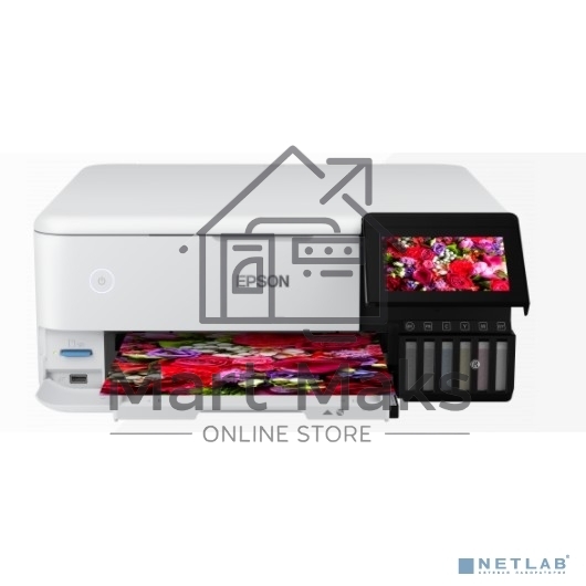 МФУ струйный Epson L8160 (C11CJ20404/403/402) A4 Duplex Net WiFi USB RJ-45 черно-белый
