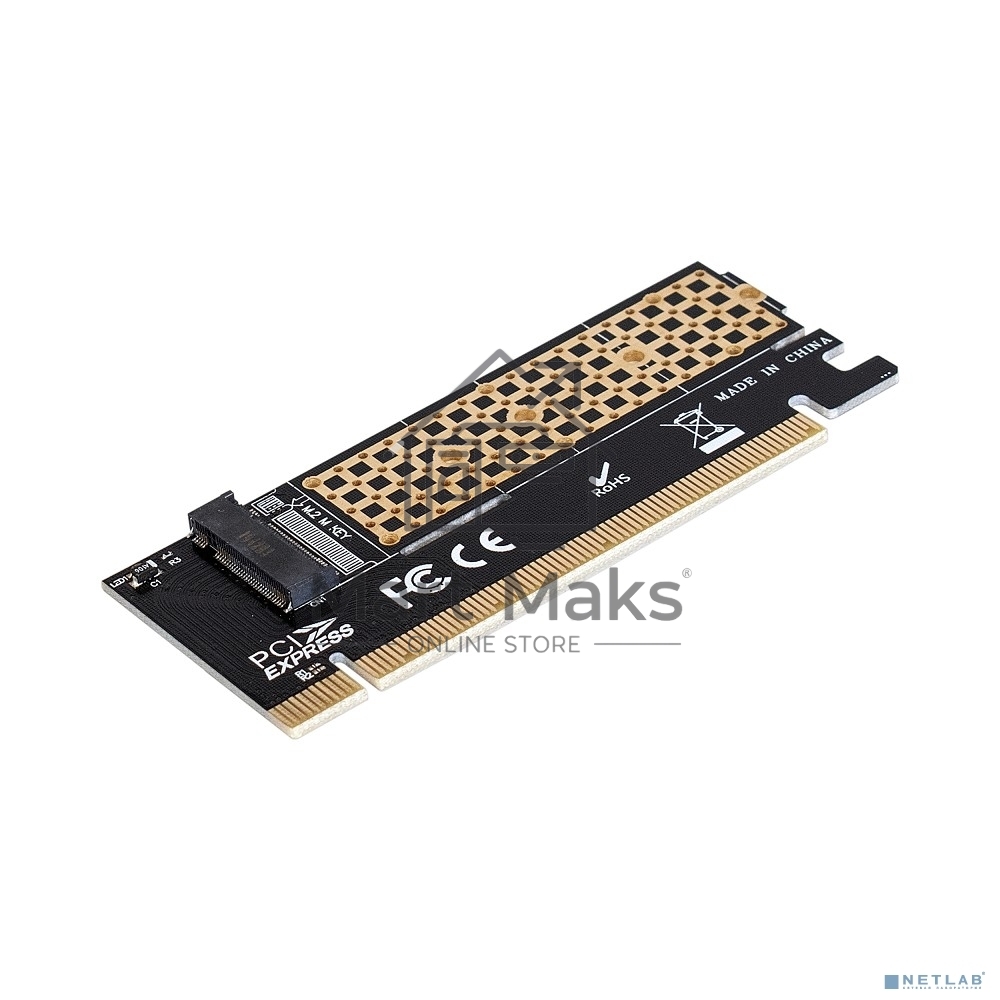 Переходник ExeGate EXE-529 M.2 M Key -> PCI-Ex16