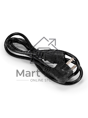 Кабель питания ExeGate Power PC-1,5P (Евровилка угловая Schuko->C13, VDE-250V-3*0.75мм2, медь, черный, 10A, 1.5м)