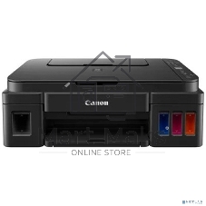 МФУ струйное Canon PIXMA G3416 (2315C052), А4, цветной, печ. 8.8 стр/мин. (ч/б) 5 стр/мин. (цвет), скан. до 3 стр/мин., 4800x1200 dpi (печать) 1200х600 dpi (скан.), USB, Wi-Fi