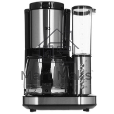Кофеварка капельная BQ CM7002 Steel-Black со встроенной кофемолкой, исп. кофе - молотый/зерновой, 1.25 л, 800 Вт.