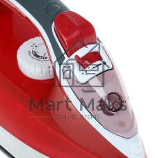 Утюг Kelli KL-1622 красный, 2200 Вт, 100 г/мин, 400 мл