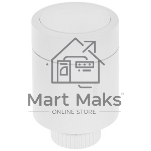 Термоcтат батареи Aqara W600/Thread, Zigbee, Bluetooth/LED-дисплей/батарейки 2 х АА/белый (WT-A03D)