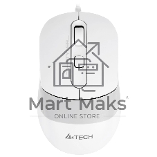 Комплект клавиатура+мышь A4Tech FStyler F1010 проводной, USB, 1600 DPI, белый/серый