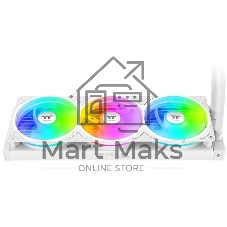 Система водяного охлаждения Thermaltake TH360 V3 Snow ARGB Soc-AM5/AM4/1200/1700/1851 белый 4-pin 37.8dB Al Ret (CL-W468-PL12SW-A)