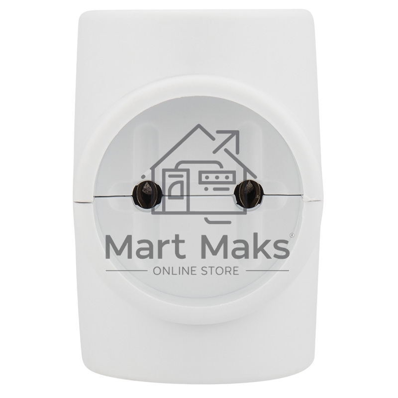 Тройник электрический без заземления 220 В, 6A Rexant