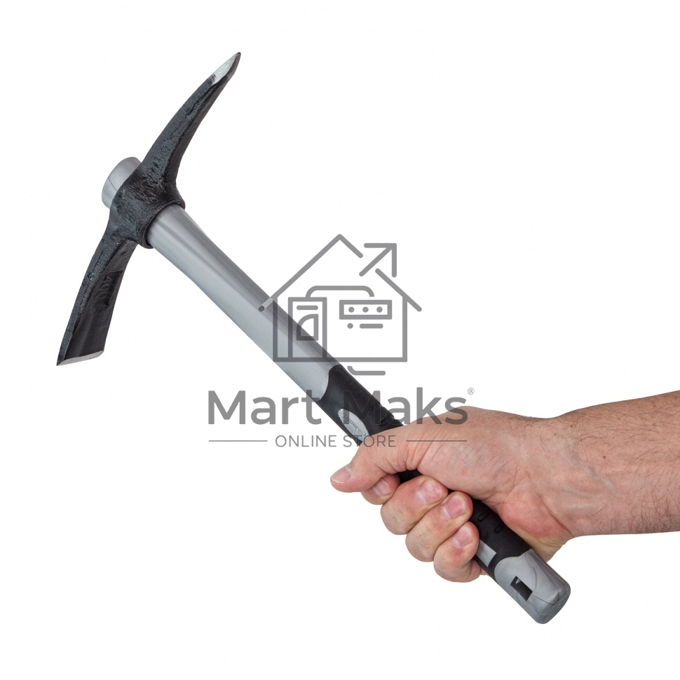 Кирка MATRIX 21828 mini 400 г фибергласовая обрезиненная рукоятка 385мм