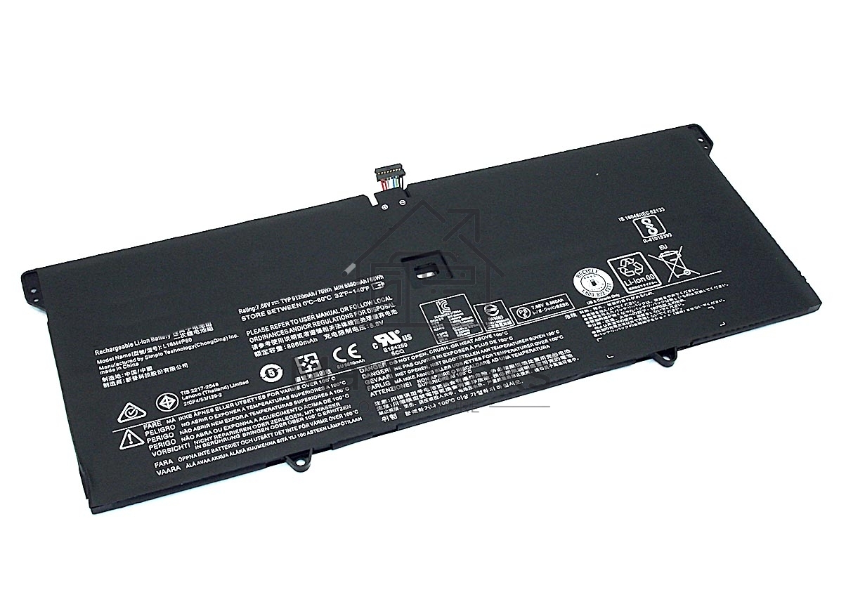 Аккумуляторная батарея для ноутбука Lenovo YOGA 6 Pro-13IKB 7.68V 9120mAh