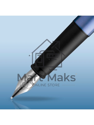 Ручка перьевая Waterman Graduate Allure (CW2068195) LaqBlue CT F сталь нержавеющая, подарочная коробка
