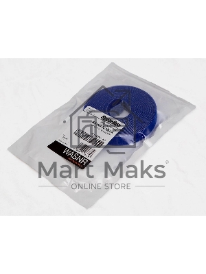 Лента (липучка) Hyperline WASNR-5x25-BL в рулоне, ширина 25 мм, длина 5 м, синяя