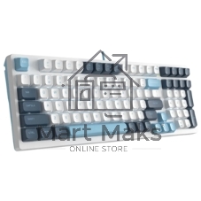 Клавиатура проводная A4Tech Fstyler FS300 механическая черный/серый USB for gamer LED (FS300 PANDA ROCK)