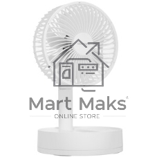 Вентилятор Centek CT-5043 белый, настольный, 8.5 Вт, 4 скорости, 15 см