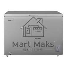 Морозильный ларь Kraft BD (W)-340SRX серебристый, 318л