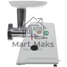 Мясорубка электрическая Bosch MFW2510W белый, 1500 Вт, 1.7 кг/мин, защита от перегрузки, насадки - 3