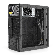 Корпус ExeGate BAA-503U2-UNS350, Mini-Tower, чёрный, 1 x 80/90 мм, БП 350 Вт