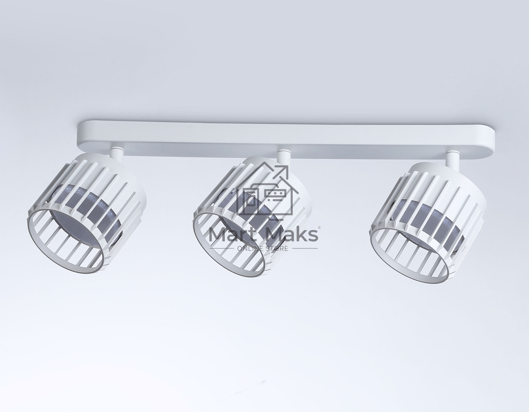 Светильник Ambrella light TN71166/3 WH белый GX53/3 400*100*125