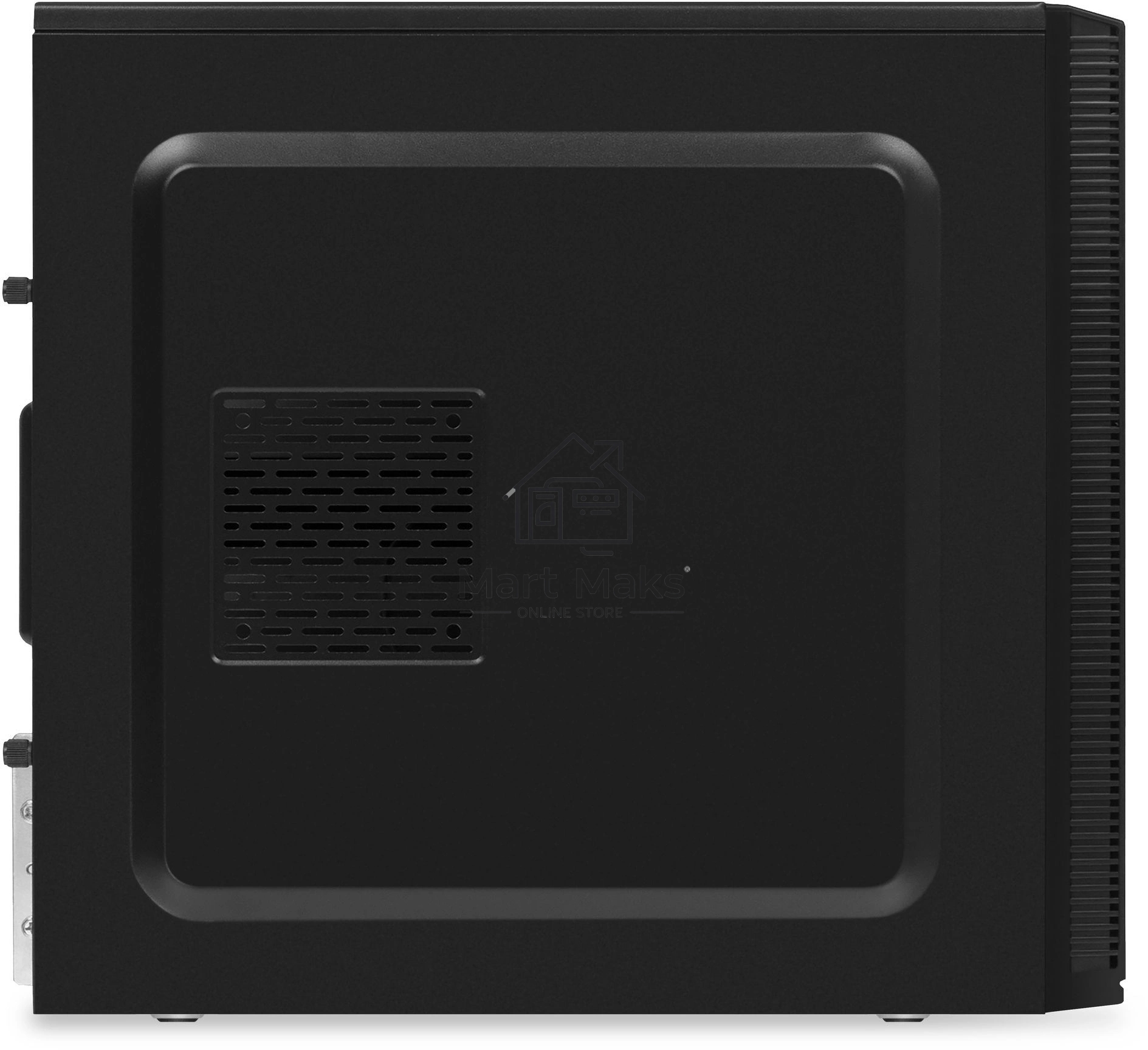 Компьютер IRU Planio 320A5SEV MT Ath Pro 300GE (3.4) 8Gb SSD256Gb RGr FreeDOS GbitEth 400W черный (RUS) (2166874)