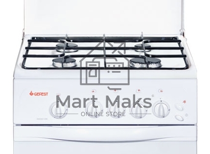 Плита газовая Gefest ПГ 3200-06 белый, конфорок 4 шт, духовка 42 л, 50 см x 85 см x 57 см