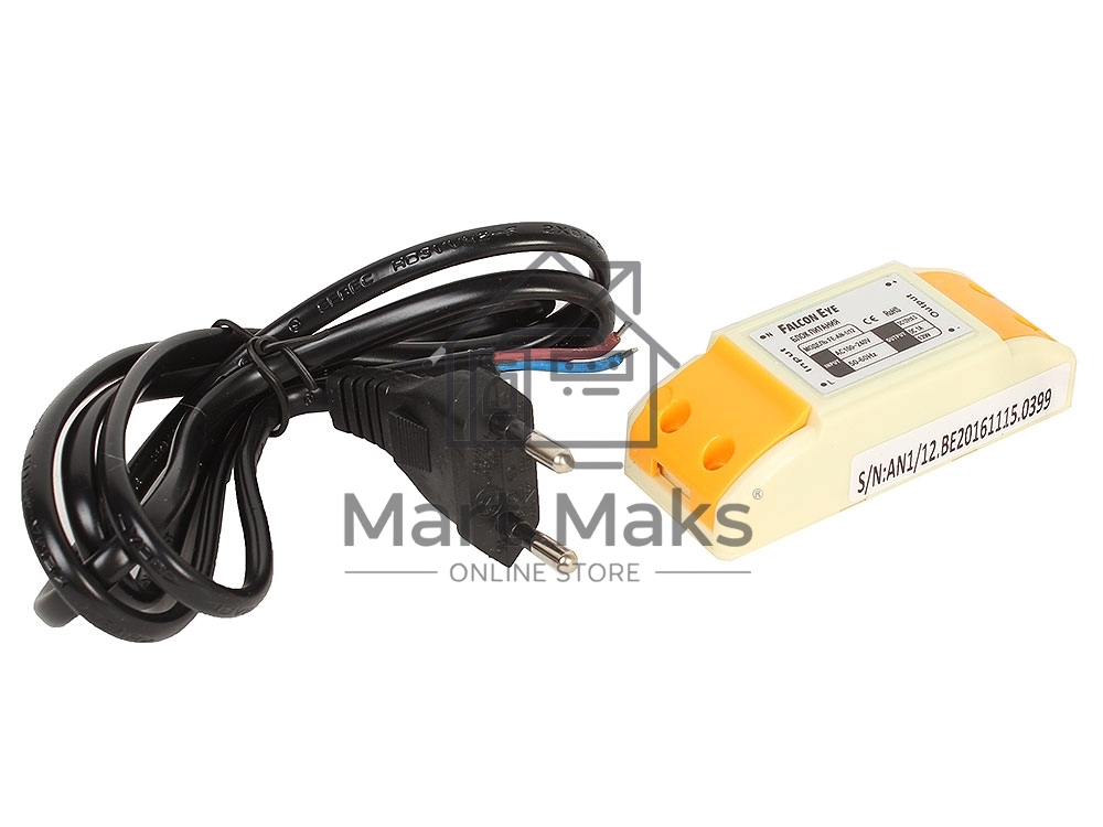 Блок питания Falcon Eye FE-AN-1/12 Входное напряжение 87-264V, Выходное 12V, Номинальный ток 1A