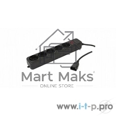 Сетевой фильтр PC PET универсальный 1,8м UPS черный