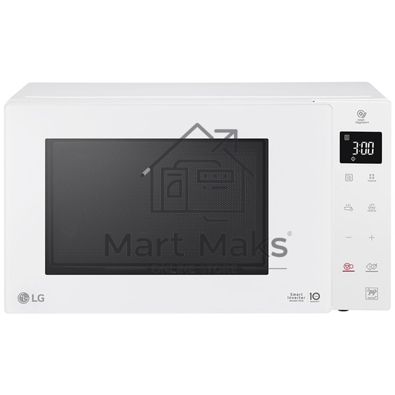 Микроволновая печь LG MW23R35GIH белый, 23 л, 1000 Вт, переключатели - сенсор
