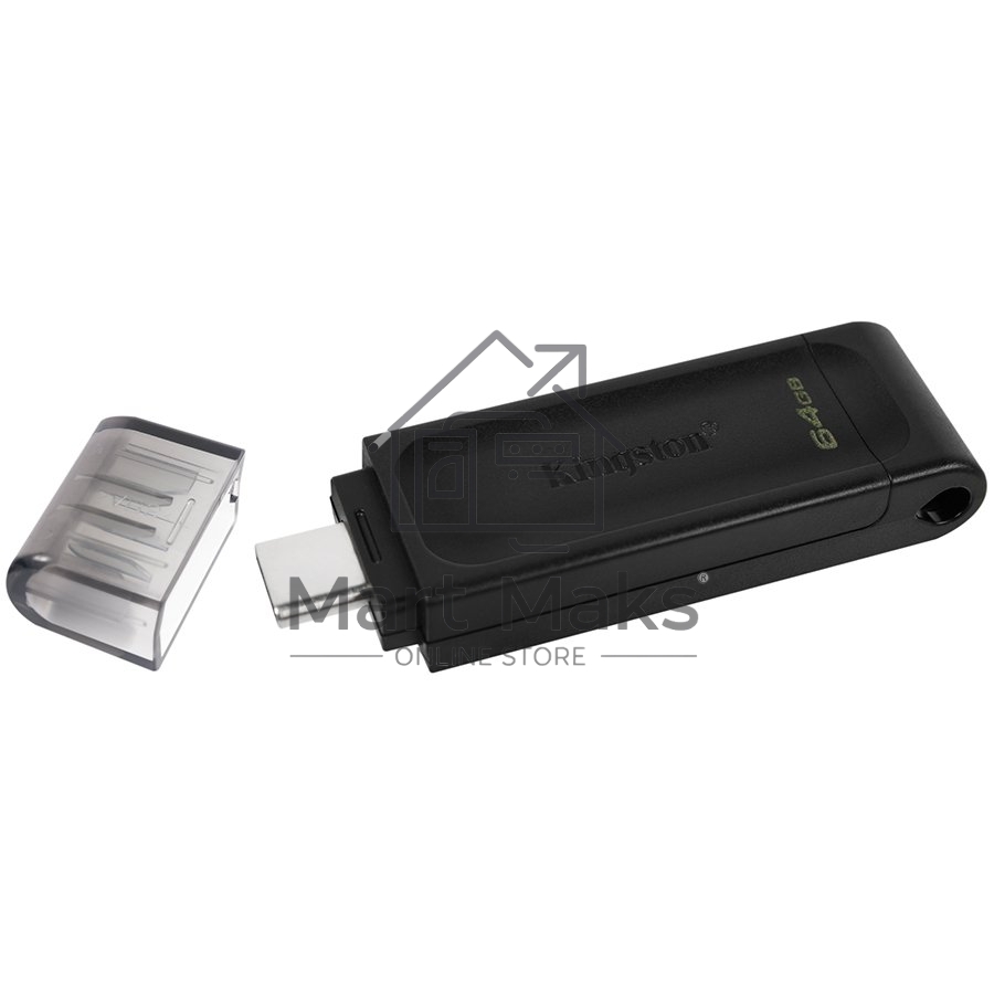 Флешка USB R/W R/W Kingston 64Gb DataTraveler DT70 <DT70/64GB>, USB-C 3.2 Gen 1