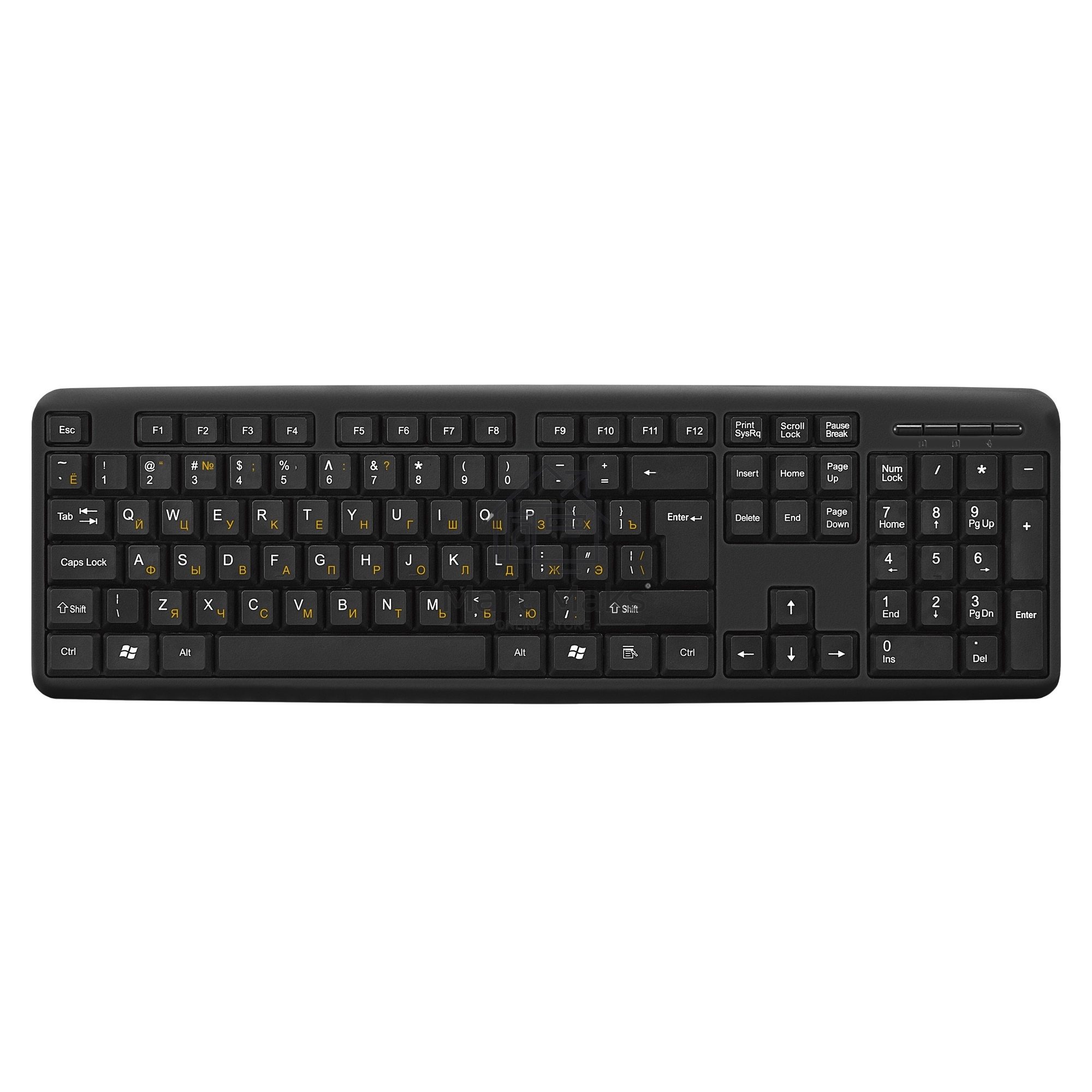 Клавиатура ExeGate Professional Standard LY-405 (EX287138RUS) проводная, USB, черный