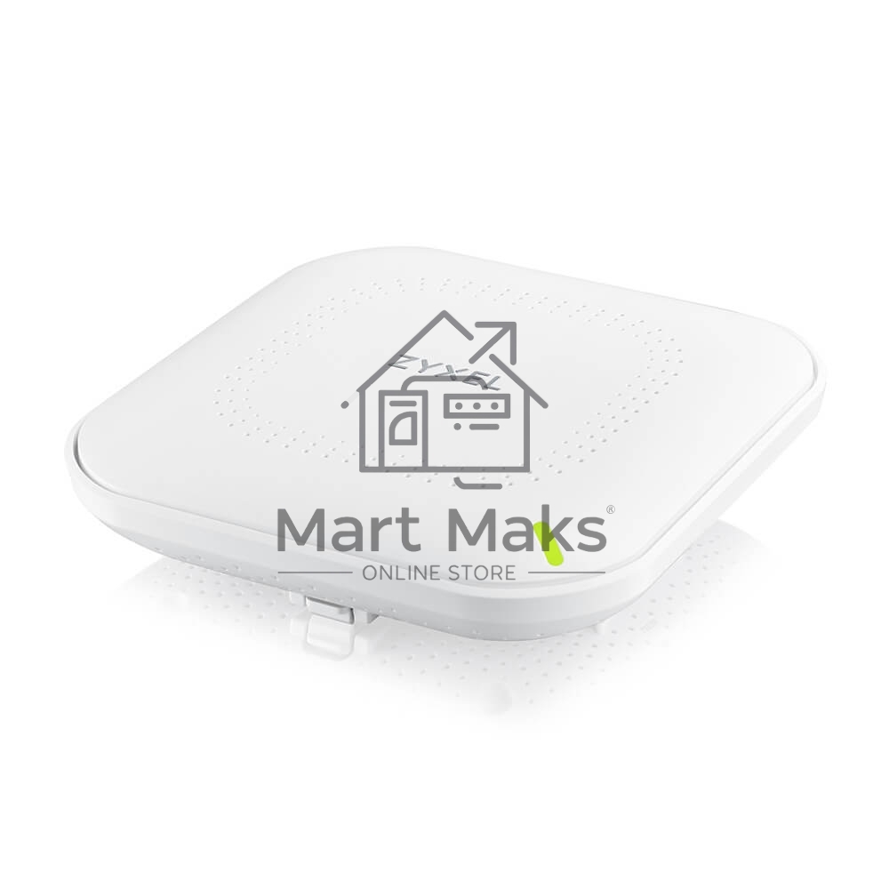 Точка доступа Zyxel NebulaFlex NWA50AX PRO, WiFi 6, 802.11a/b/g/n/ac/ax (2,4 и 5 ГГц), MU-MIMO, антенны 3x3, до 575+2400 Мбит/с, 1xLAN 2.5GE, PoE, без поддержки Captive portal и WPA-Enterprise, защита от 4G/5G, БП в комплекте