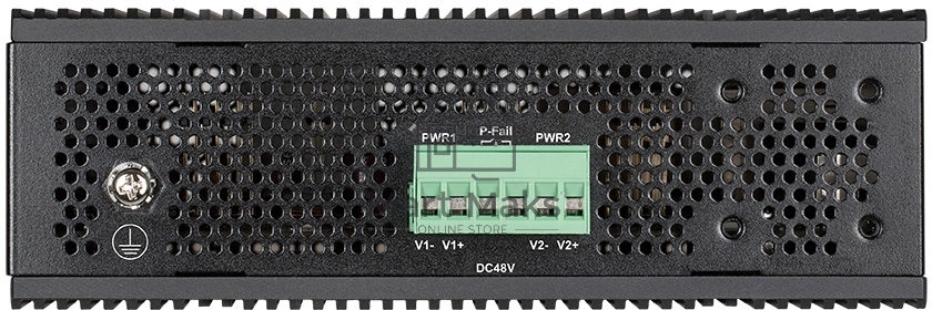 Промышленный управляемый коммутатор D-Link DIS-200G-12PS/A2A 2 уровня с 10 портами 10/100/1000Base-T и 2 портами 1000Base-X SFP (8 портов с поддержкой PoE 802.3af/802.3at (30 Вт), PoE-бюджет до 240Вт)